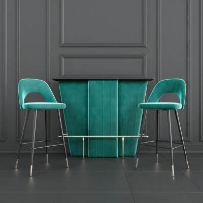 EICHHOLTZ现代吧台椅组合